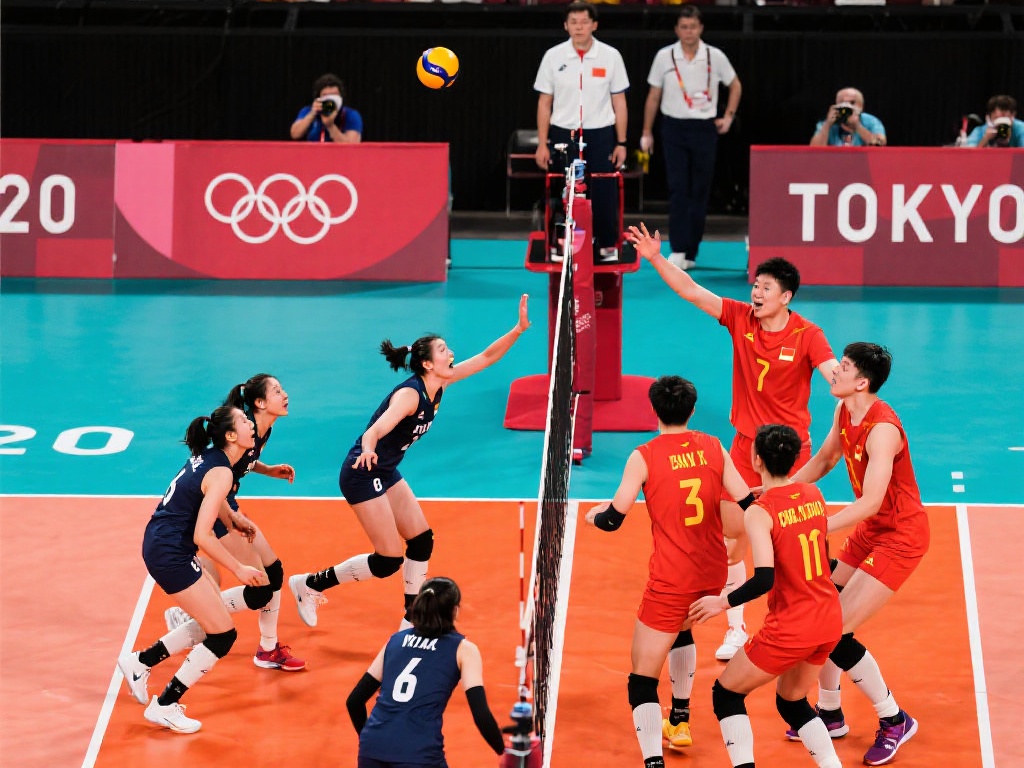 中国男女队赛场争锋:女队惜败男队大捷 竞技体育总是充满悬念与激情,每一分的争夺