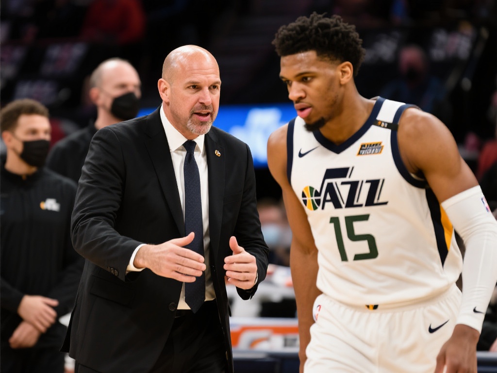 爵士队创耻辱纪录:首次单赛季常规赛输球达60场! 同时,球队需要在教练组和战术体系上做出调