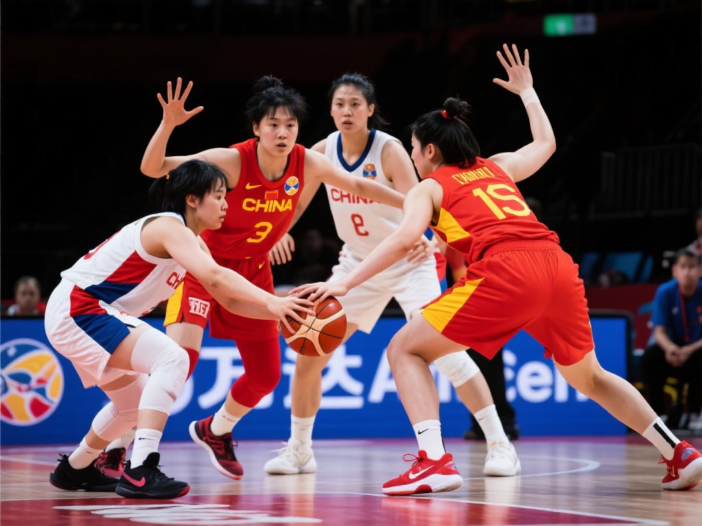 值得一提的是，这场比赛中中国女队的防守策