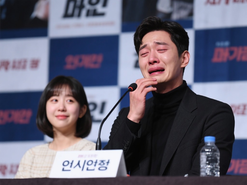 金秀贤发布会首露面泪崩,澄清与金赛纶未成年交往传闻 在娱乐圈的风云变幻中,明星的一举一动往往